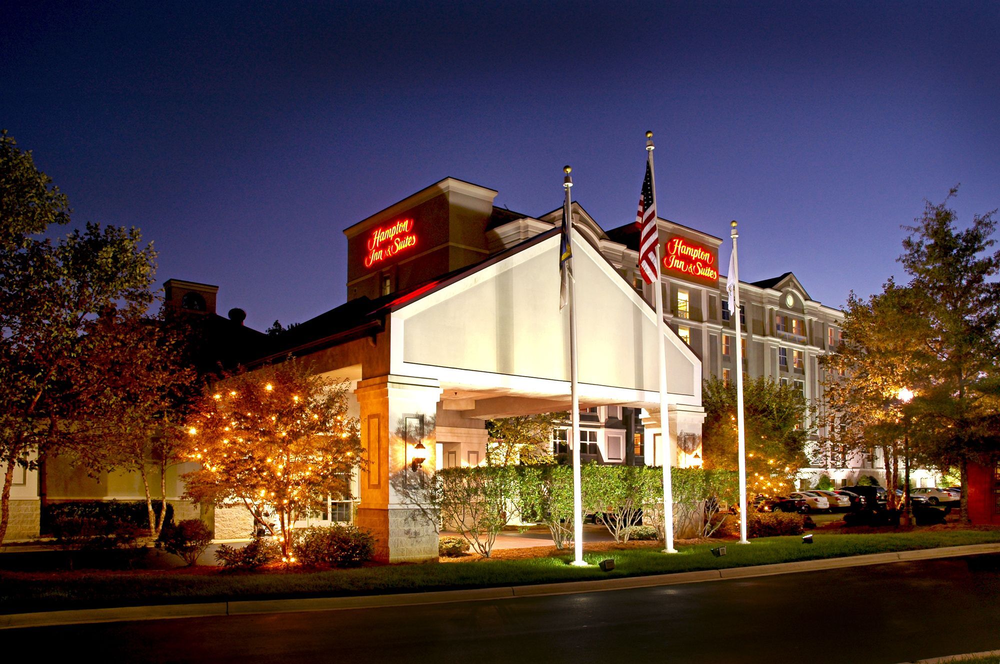 Hampton Inn & Suites Raleigh Cary Lenovo Center Exterior foto